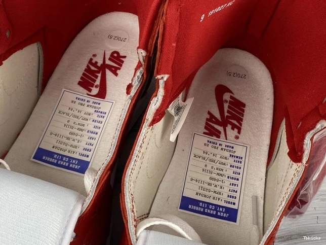 Rep TBK 'New '85 Air OG High Jordan 1 Retro Beginnings' CQ4921-601 0815